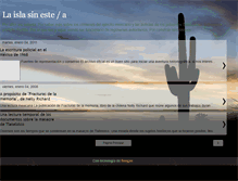 Tablet Screenshot of laislasineste-analisis.blogspot.com