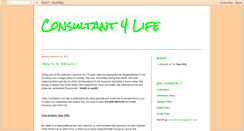 Desktop Screenshot of consultant4life.blogspot.com