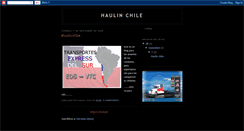 Desktop Screenshot of haulinchile.blogspot.com