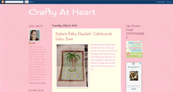 Desktop Screenshot of craftyatheart-amber.blogspot.com