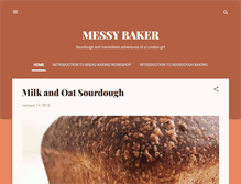 Tablet Screenshot of messybaker.blogspot.com