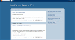 Desktop Screenshot of maceachenreunion2011.blogspot.com