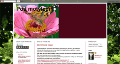 Desktop Screenshot of podmotylem.blogspot.com