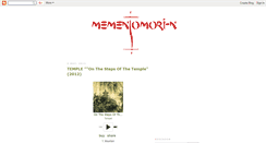 Desktop Screenshot of mementomori-n.blogspot.com