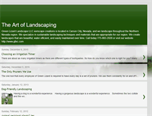 Tablet Screenshot of greenlizardlandscapellc.blogspot.com