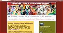 Desktop Screenshot of communityrejuvenation.blogspot.com