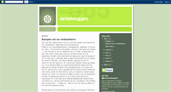 Desktop Screenshot of deltabloggen.blogspot.com