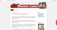 Desktop Screenshot of blogdofranklincatan.blogspot.com