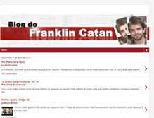 Tablet Screenshot of blogdofranklincatan.blogspot.com