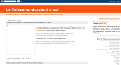 Desktop Screenshot of letelecomunicazionienoi.blogspot.com