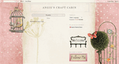 Desktop Screenshot of angiescraftcabin.blogspot.com