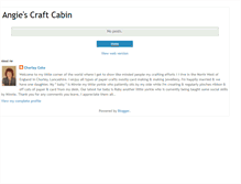 Tablet Screenshot of angiescraftcabin.blogspot.com