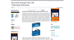 Desktop Screenshot of introductionfuelcell.blogspot.com