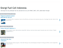 Tablet Screenshot of introductionfuelcell.blogspot.com