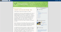 Desktop Screenshot of ilblogdelcazzo.blogspot.com