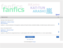 Tablet Screenshot of kamefanficakame.blogspot.com