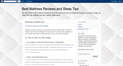 Desktop Screenshot of best-mattress-reviews.blogspot.com