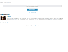 Tablet Screenshot of deberiadarmeverguenza.blogspot.com