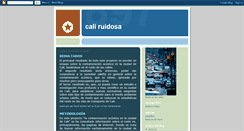 Desktop Screenshot of caliruidosa.blogspot.com