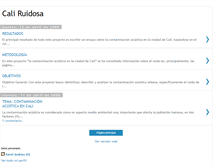 Tablet Screenshot of caliruidosa.blogspot.com