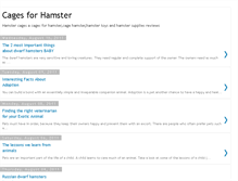 Tablet Screenshot of cagesforhamster.blogspot.com