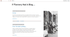 Desktop Screenshot of flanneryoconnor.blogspot.com