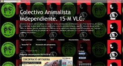 Desktop Screenshot of animalistasindependientes.blogspot.com