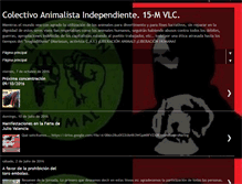 Tablet Screenshot of animalistasindependientes.blogspot.com