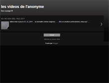 Tablet Screenshot of anonymeofficialvideosite.blogspot.com
