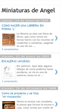 Mobile Screenshot of miniaturasdeangel.blogspot.com