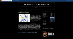 Desktop Screenshot of conundrum54.blogspot.com
