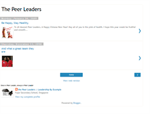 Tablet Screenshot of fajarpeerleaders.blogspot.com