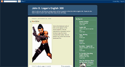 Desktop Screenshot of jdloganenglish300.blogspot.com