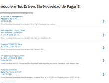 Tablet Screenshot of myfreedrivers.blogspot.com