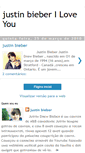 Mobile Screenshot of justinbieberteamooo.blogspot.com