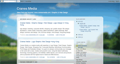 Desktop Screenshot of cranesmedia.blogspot.com