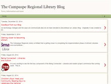 Tablet Screenshot of campasperegionallibrary.blogspot.com