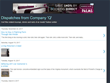 Tablet Screenshot of companyqdispatches.blogspot.com