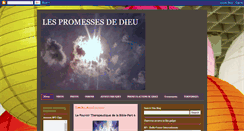 Desktop Screenshot of david-lespromessesdedieu.blogspot.com