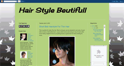 Desktop Screenshot of hairstylebeutifull.blogspot.com