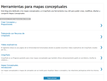 Tablet Screenshot of herramienta-cmaptool.blogspot.com