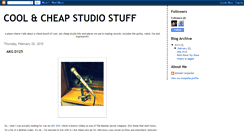 Desktop Screenshot of coolcheapstudio.blogspot.com