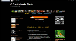 Desktop Screenshot of cantinhodaflauta.blogspot.com