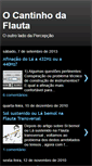 Mobile Screenshot of cantinhodaflauta.blogspot.com