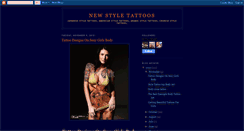 Desktop Screenshot of best-style-tattoo.blogspot.com