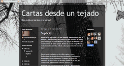 Desktop Screenshot of cartasdesdeuntejado.blogspot.com