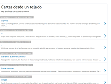 Tablet Screenshot of cartasdesdeuntejado.blogspot.com