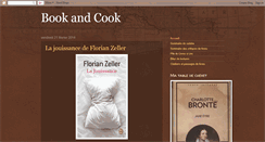 Desktop Screenshot of book-and-cook.blogspot.com