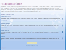 Tablet Screenshot of fruicaoestetica.blogspot.com