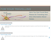 Tablet Screenshot of foryourtraveling.blogspot.com